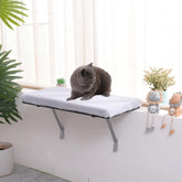 VIPACE cat window perch MDF frame offers sturdy support for sunlit lounging.