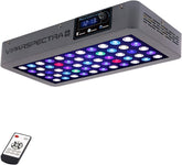 VIPARSPECTRA 165W LED aquarium light front view showing full-spectrum coverage for reef tanks