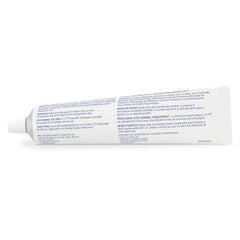 Virbac C.E.T. toothpaste with brushing scene supports daily dental care routine.