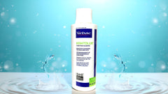 Virbac Keratolux lather closeup with creamy foam for thorough cleansing