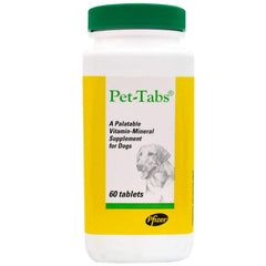Virbac Pet Tabs Original Formula chewable tablets for daily vitamin support and energy