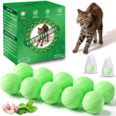 VITAFOR cat deterrent ball in green packaging protects your yard with peppermint scent
