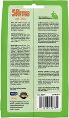 Vitakraft Carrot Slims Rabbit bite-size sticks close-up with crunchy puffed texture.