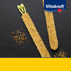 Vitakraft parakeet treat stick millet honey coating with flavorful crunch
