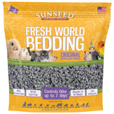 Vitakraft Sunseed Bedding original gray pack—eco-friendly option with odor-control for habitats.