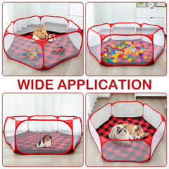 VitalCozy portable yard fence with mat supports versatile indoor and outdoor use.