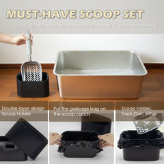 Vitisyao scoop holder close up showing comfortable grip.