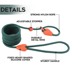 Viunimo dog leash suitable for small to medium dogs at 6ft length for versatile daily use.