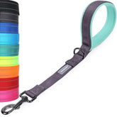VIVAGLORY short dog leash handle closeup showing padded grip for comfortable control