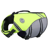 VIVAGLORY dog life vest front view for unrestricted swimming movement