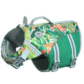 VIVAGLORY sports style dog life vest front view with freedom of movement.