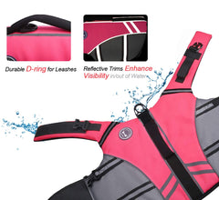 VIVAGLORY vest with reflective strips improves visibility during dusk or dawn