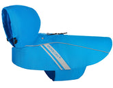 VIVAGLORY Wetoff dog raincoat front view provides reliable water resistance for daily walks.