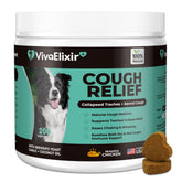 VivaElixir kennel cough chews packaging provides easy daily canine support.