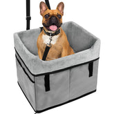 Vivifying dog car seat elevated view enables your pet to see outside and relax during trips