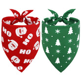 Vivifying dog Christmas bandana Santa red for festive photo moments and holiday party decor