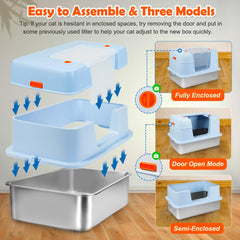 Vivifying fully enclosed mode boosts odor control for a fresher space.