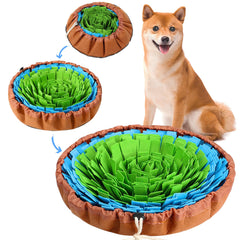 Vivifying Snuffle Mat dogs-setup invites dogs to explore with their noses for enrichment