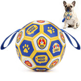 Vivifying world cup dog soccer ball 6 inch ready for fetch and active play.