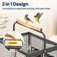 VIVOHOME Bar spacing 0.6-inch detail ensures safe jumping and exploration for small birds