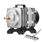 VIVOSUN 317GPH front view showing compact pump for aquarium aeration and hydroponics