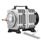 VIVOSUN commercial air pump front view shows sturdy build for aquarium aeration.