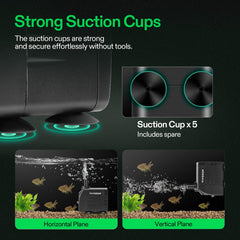 VIVOSUN nozzles 13-16-19mm illustrate flexible fountain effects and scene variation.