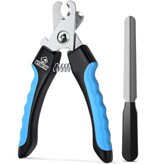 VIWIK dog nail trimmers in package blue, ready for at-home grooming.
