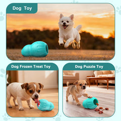 VIWIK Interactive Dog Puzzle Toy in blue promotes mental engagement during play.
