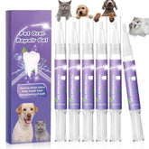 Vizela 6pcs Pet Oral Repair Gel packaging ready for at-home dental care