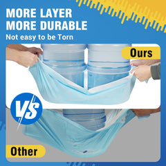 VJJ Puppy Pads XL tear-resistant-bottom showing durable floor protection.