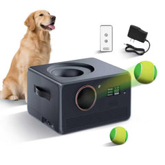VKL Automatic Dog Ball Launcher Pro remote control ready for easy, hands-free play.