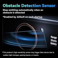 VKL Ball Launcher Pro demonstrates 10, 20, and 28 foot launch distances for flexible play.