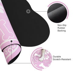 Voanos dog cat mat uses absorbent diatom mud leather to protect floors.