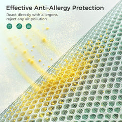 VOOPNU DH-JHD08 activated-carbon layer detail highlights odor control capability.