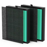 VOOPNU DH-JHD08 true HEPA filter green pack improves indoor air quality for pollen and dander.