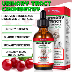 VOSIFSDIY cat-urinary-care-drops-admin close-up shows convenient administration for pets.