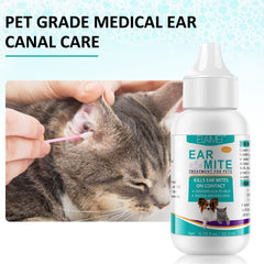 VOSIFSDIY ear-mite-treatment-dropper enables precise application and quick relief.