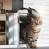 VOSOIR cat door wall-aluminum-frame demonstrates durable, rust-resistant access for pets.