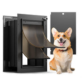VOSOIR dog door in wall opening showing large pass-through for pets