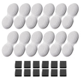 VOUAAOOD cat fountain filters carbon and sponge set for clean, odor-free water.