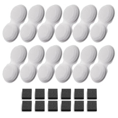 VOUAAOOD cat fountain filters carbon and sponge set for clean, odor-free water.