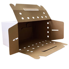 Vowcarol 12-pack assembly-free carrier enables quick pet moves.