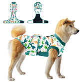 V.PET.B.R dog surgery recovery suit with breathable fabric for comfortable healing.