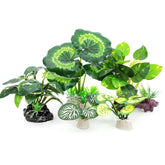Vtapliea 5Pack tall aquarium plants add tall, realistic decor to fish tanks