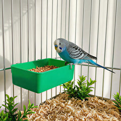 VTurboWay bird cage bowl clip-secure design preventing damage