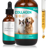 VUN Liquid Collagen Drops bottle pour for easy dosing