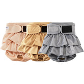 VUNCESSIN XXL pattern A dog diaper protects against leaks during house training.