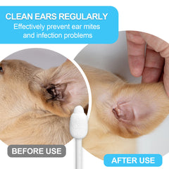 VVHOMIFE ear cleaning swabs used by groomers and trusted by vets
