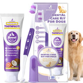 VVHOMIFE toothpaste tube with coconut flavor for gentle dog dental care